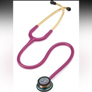 3M Littmann Classic II Monitoring Stethoscope Rainbow Finish Raspberry …